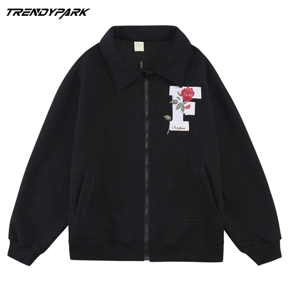 Men&s Cardigan Sweaters Pockets Skull Print Zipper V Neck Streetwear Oversized Harajuku Knitwear Men Clothing Free Shipping